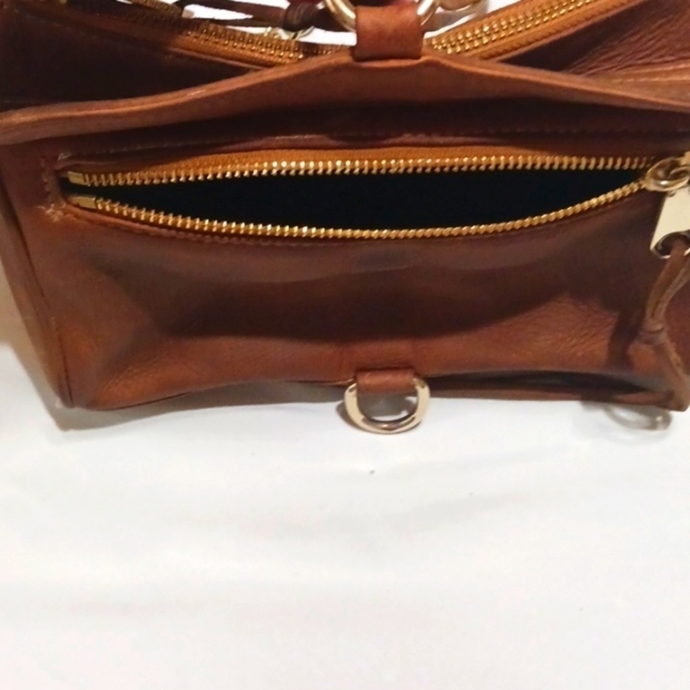 Rebecca Minkoff Brown Leather MAB Crossbody Bag - Picture 5 of 12